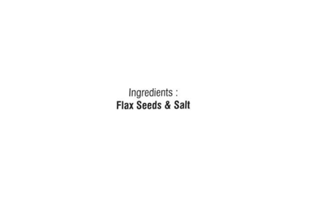 Healthy Khurak Flax Seeds, Salted Flavor    Pack  108 grams